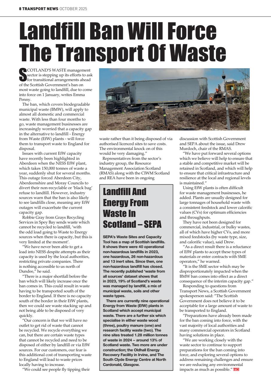 Transport News Preview Pages
