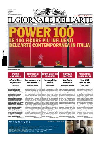 Il Giornale Dell’Arte issue settembre