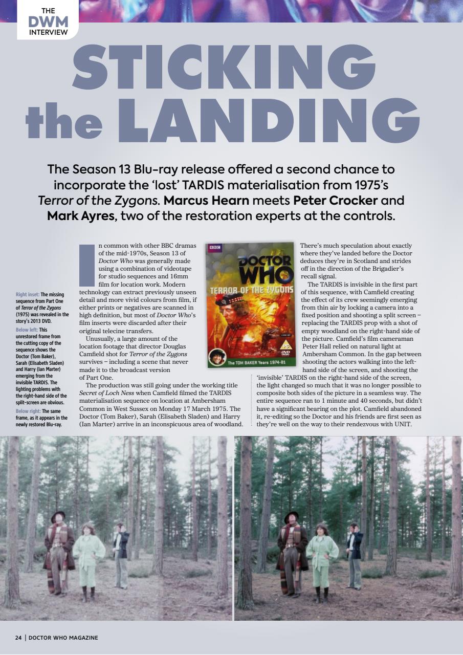 Doctor Who Magazine Preview Pages