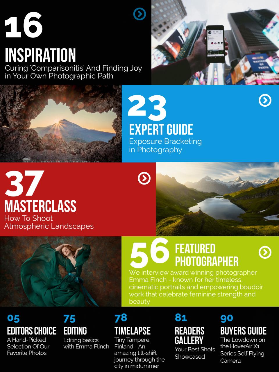 Photography Masterclass Magazine Preview Pages