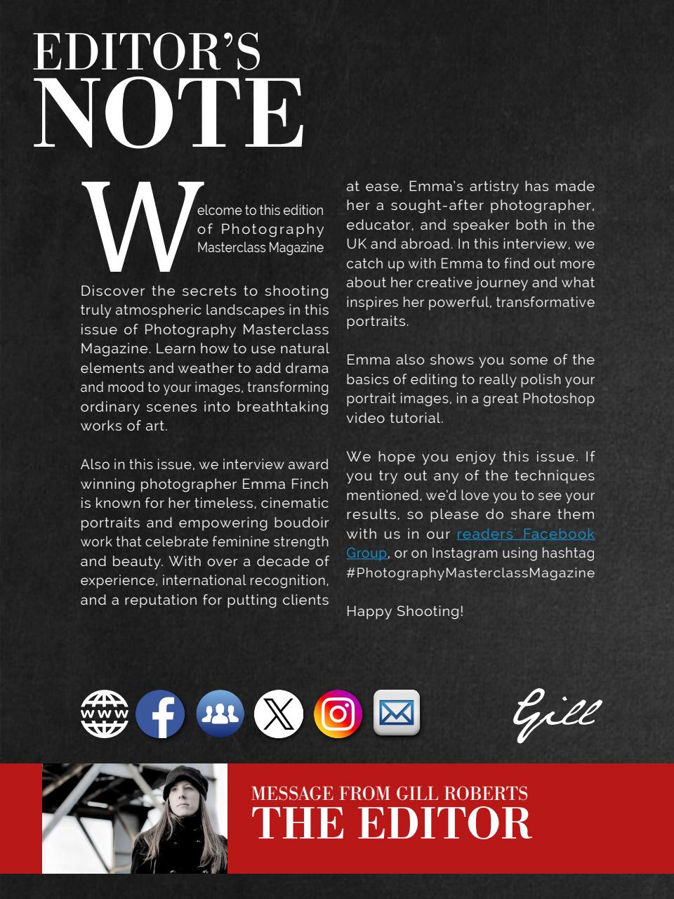 Photography Masterclass Magazine Preview Pages