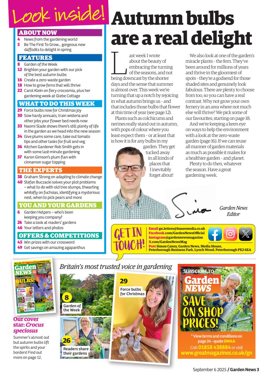 Garden News Preview Pages