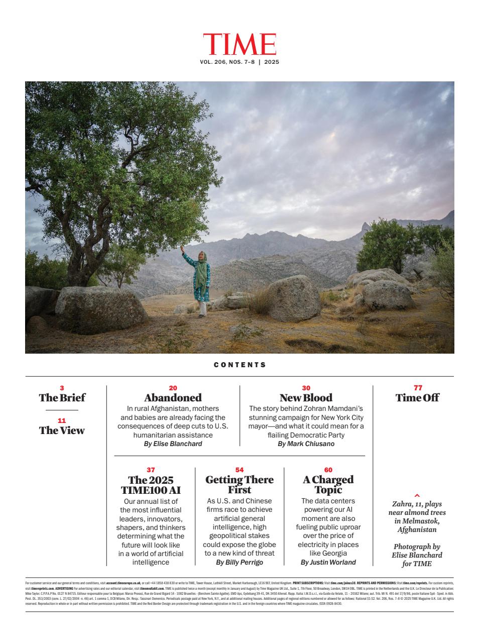 TIME Magazine Europe Preview Pages