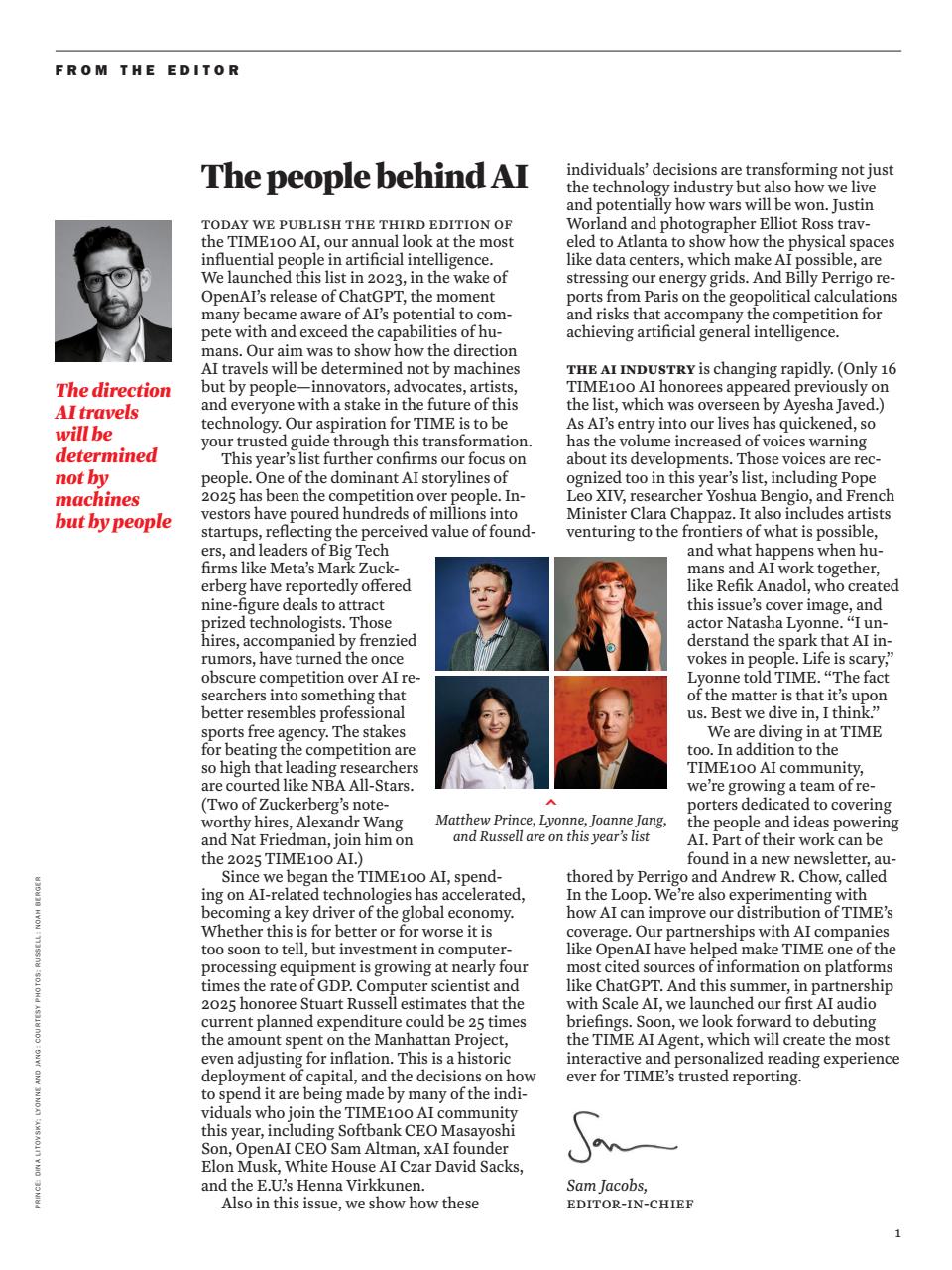 TIME Magazine Europe Preview Pages