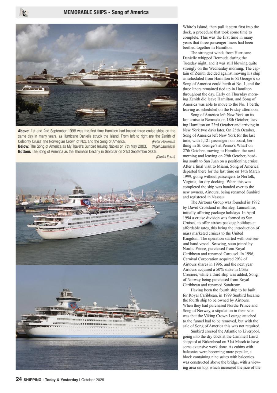 Shipping Today & Yesterday Preview Pages