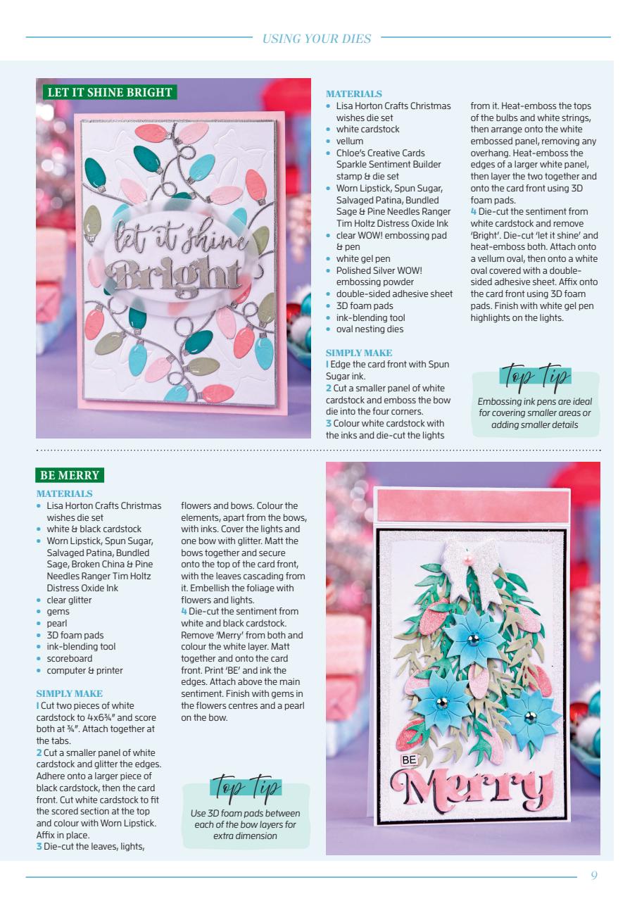 Die-Cutting Essentials Preview Pages