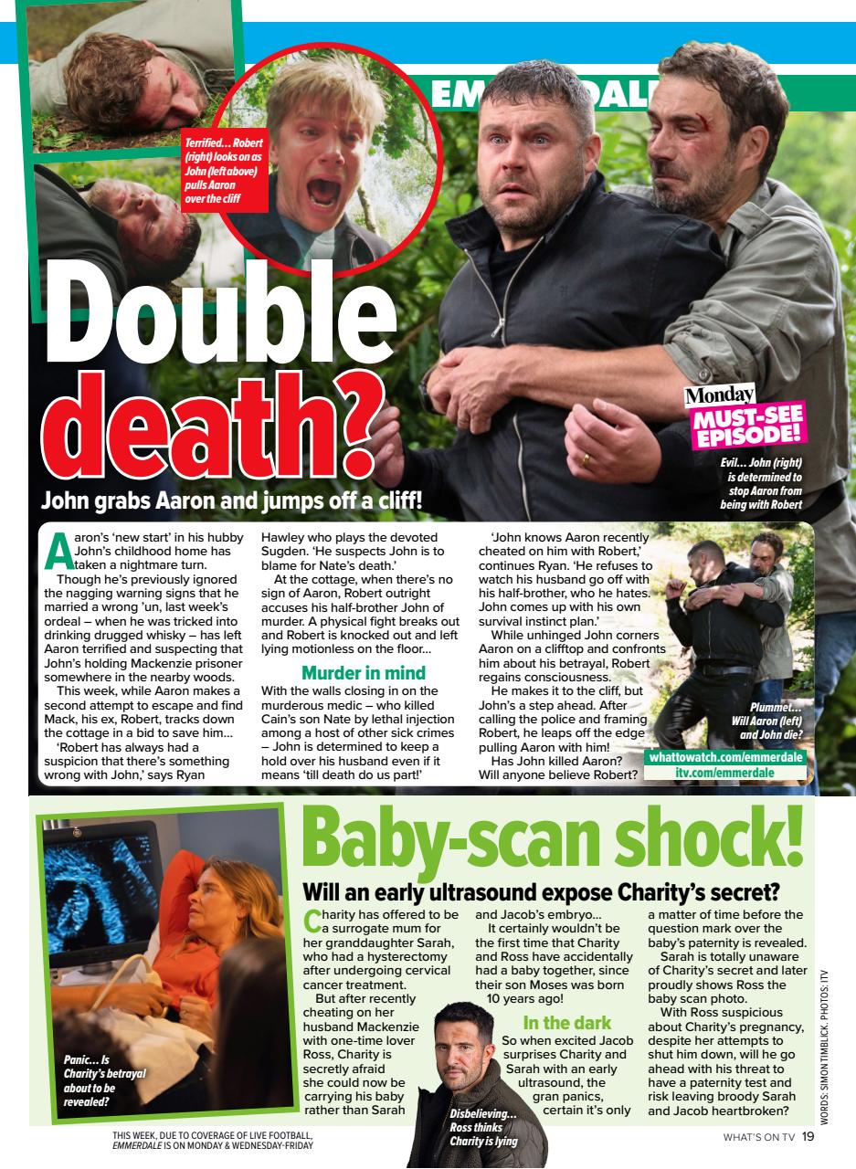 What's on TV Preview Pages