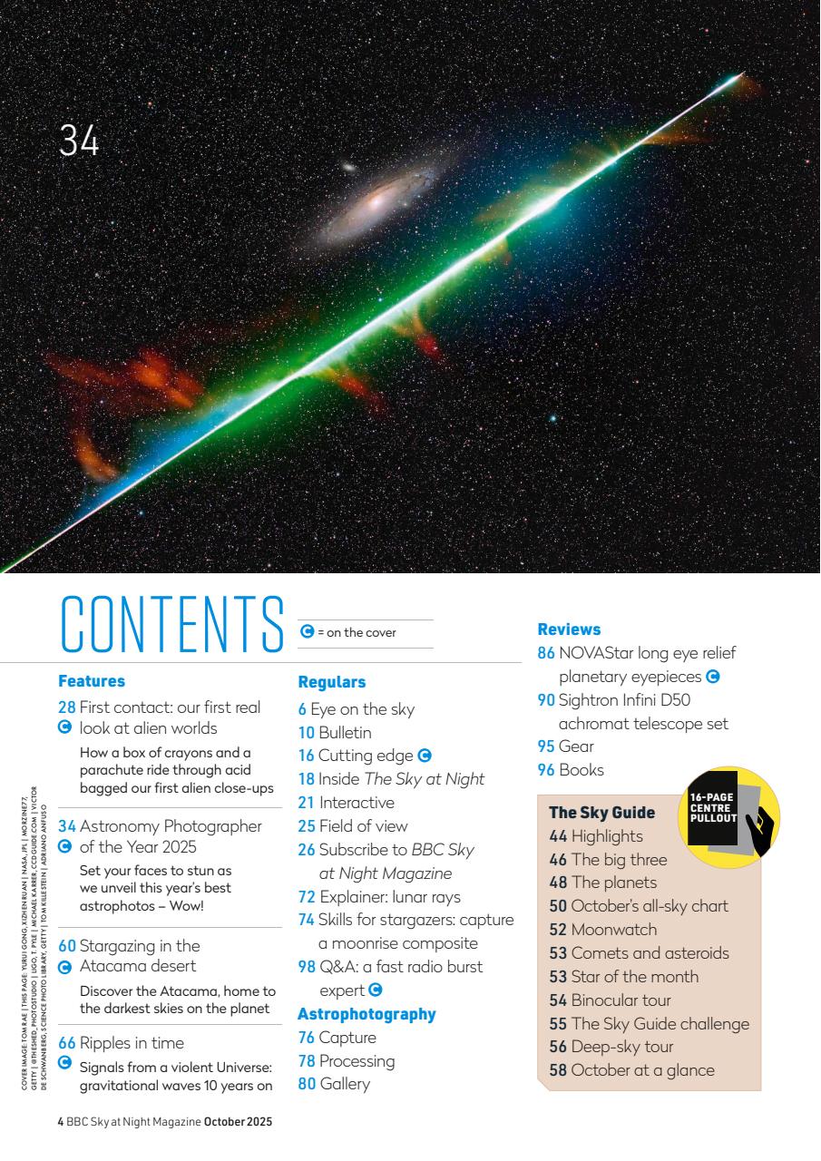 BBC Sky at Night Magazine Preview Pages