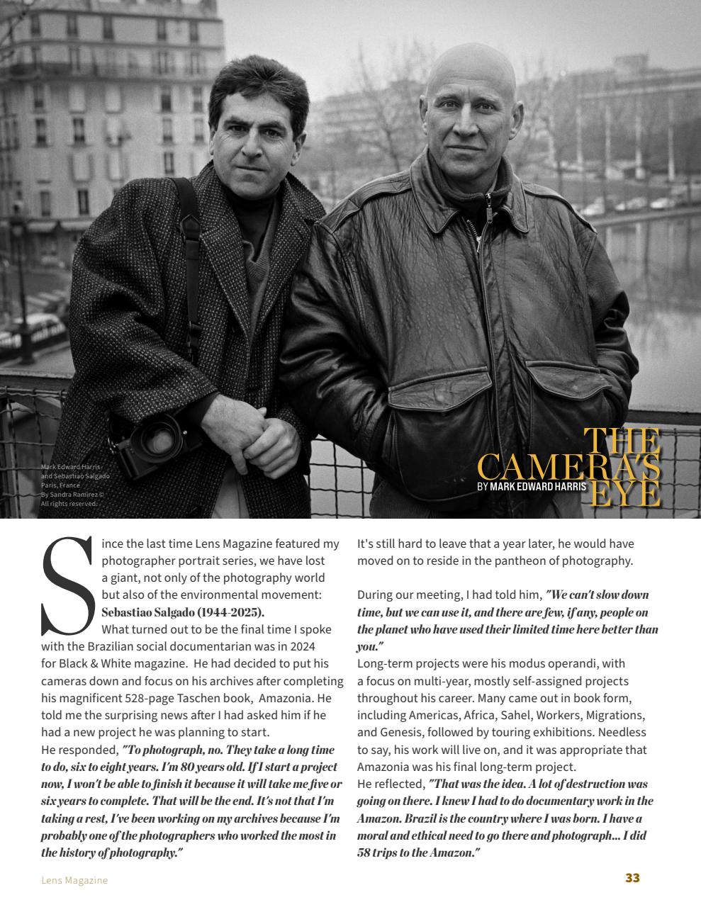 Lens Magazine Preview Pages