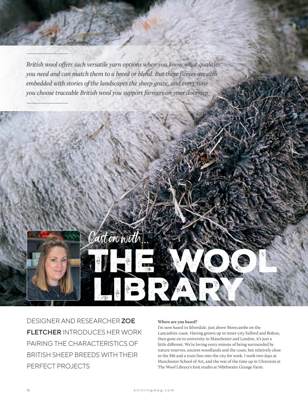 Knitting Preview Pages