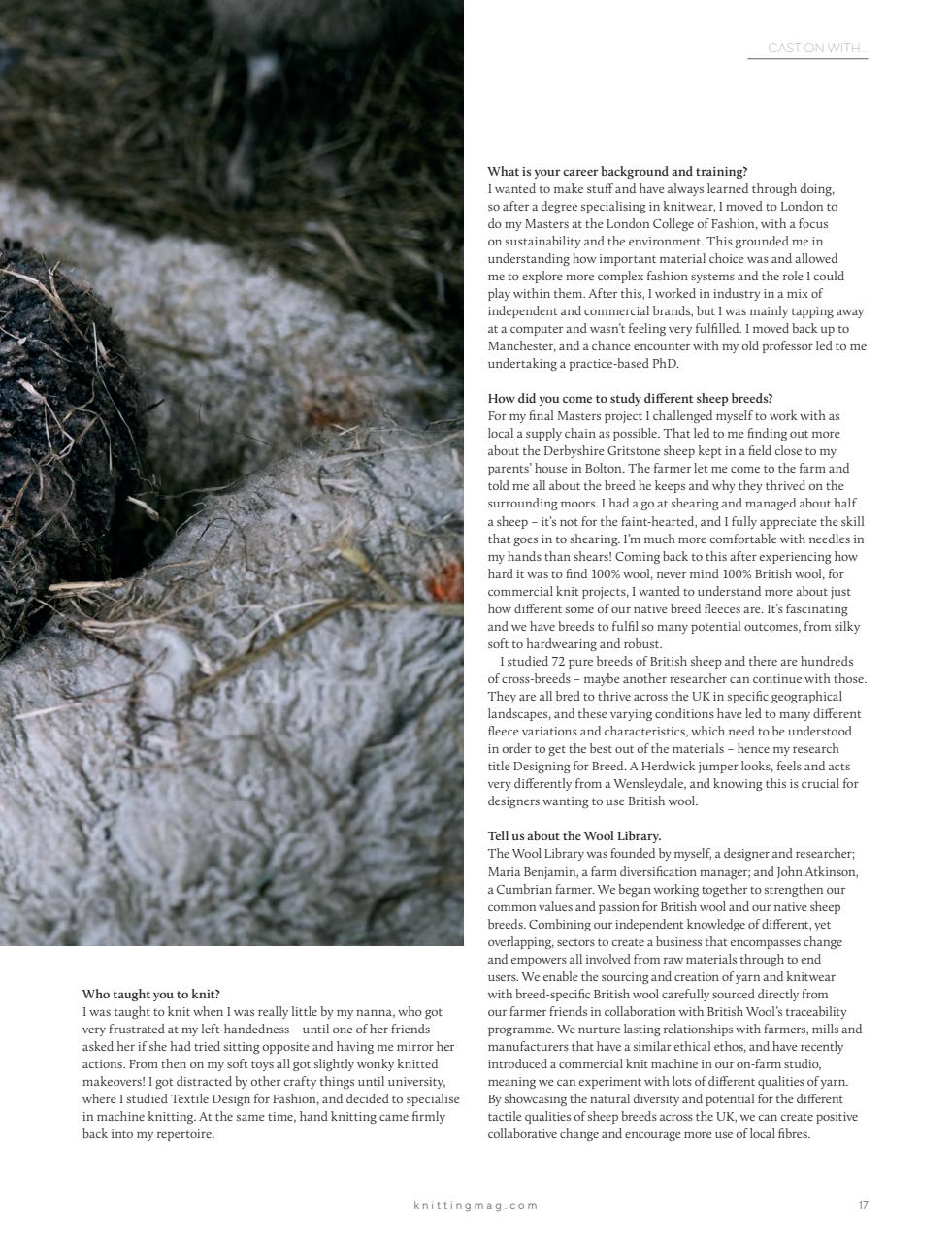 Knitting Preview Pages