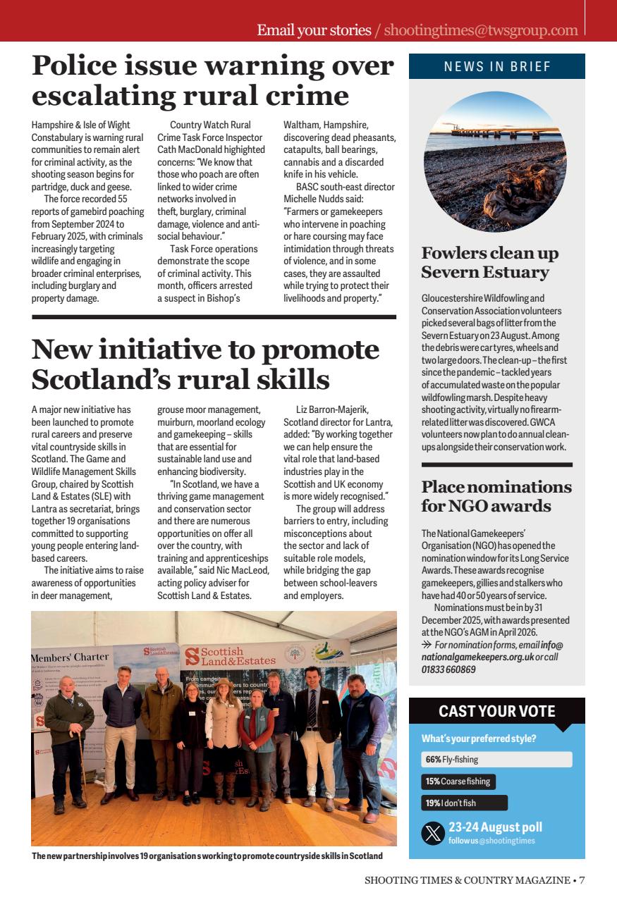 Shooting Times & Country Preview Pages