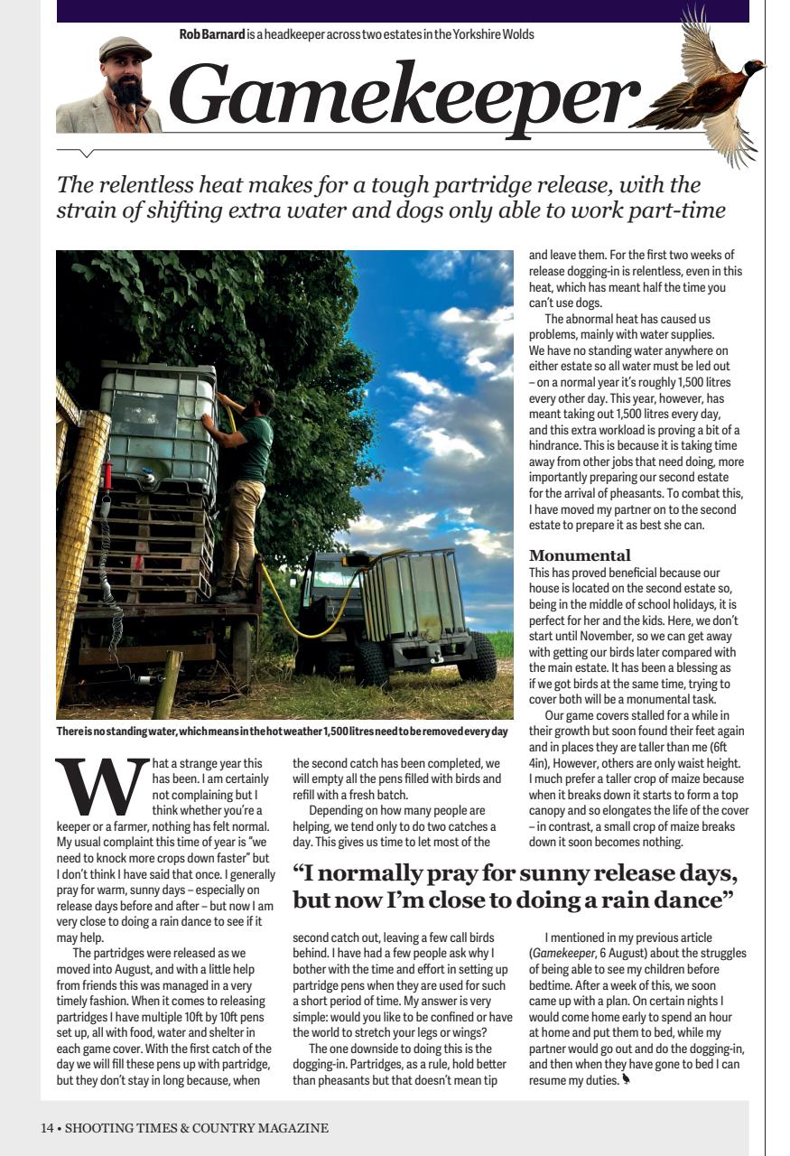 Shooting Times & Country Preview Pages