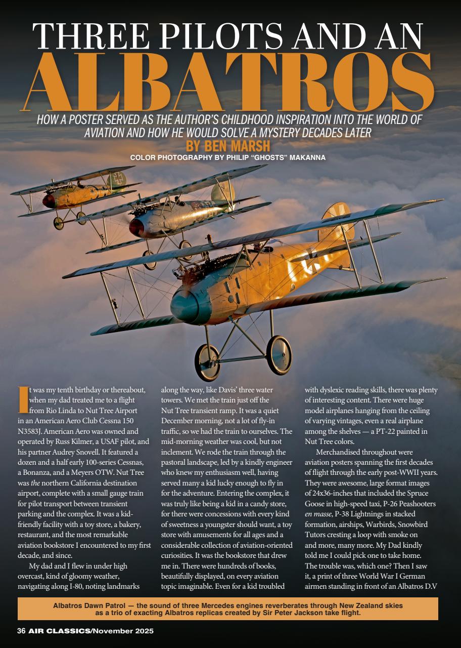 Air Classics - Where History Flies Preview Pages