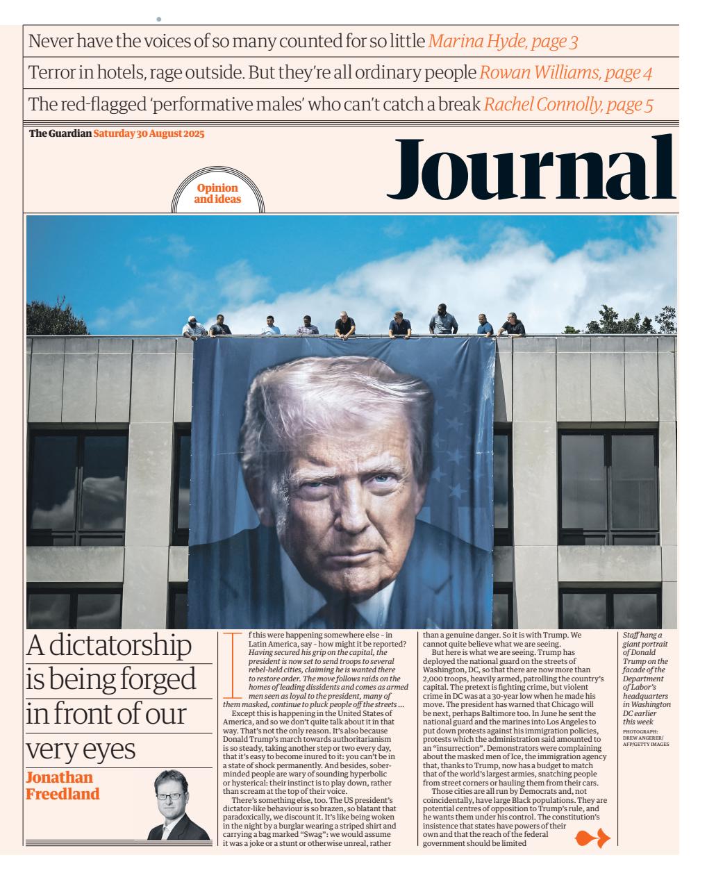 The Guardian Newspaper Preview Pages