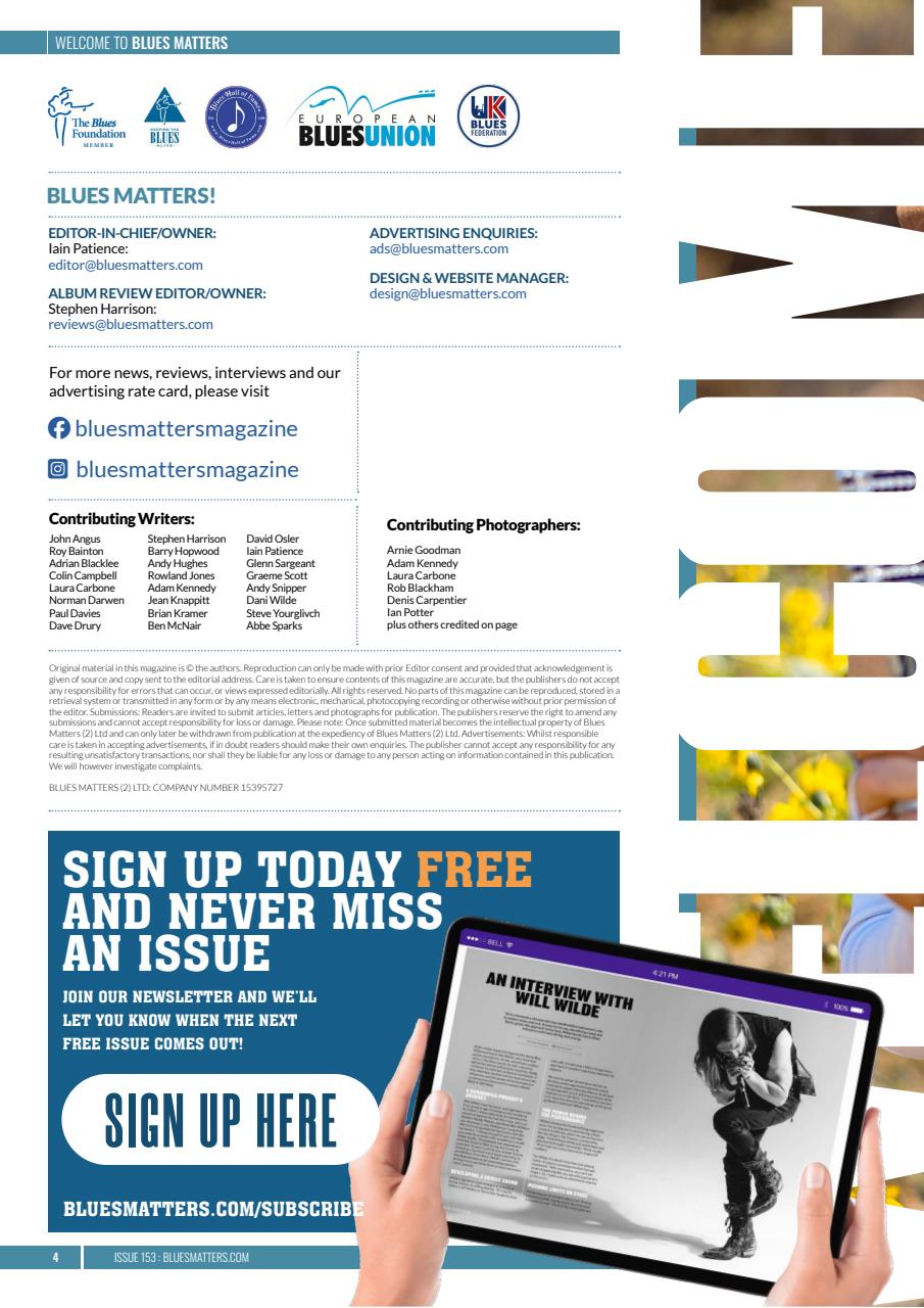 Blues Matters! Preview Pages