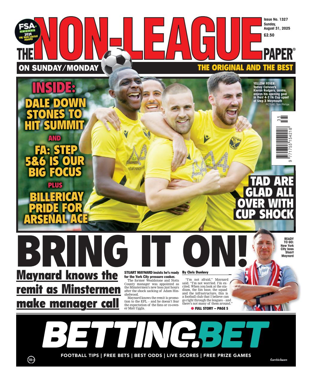 The Non-League Football Paper Preview Pages