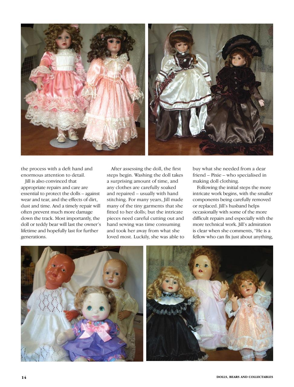 Dolls Bears & Collectables Preview Pages