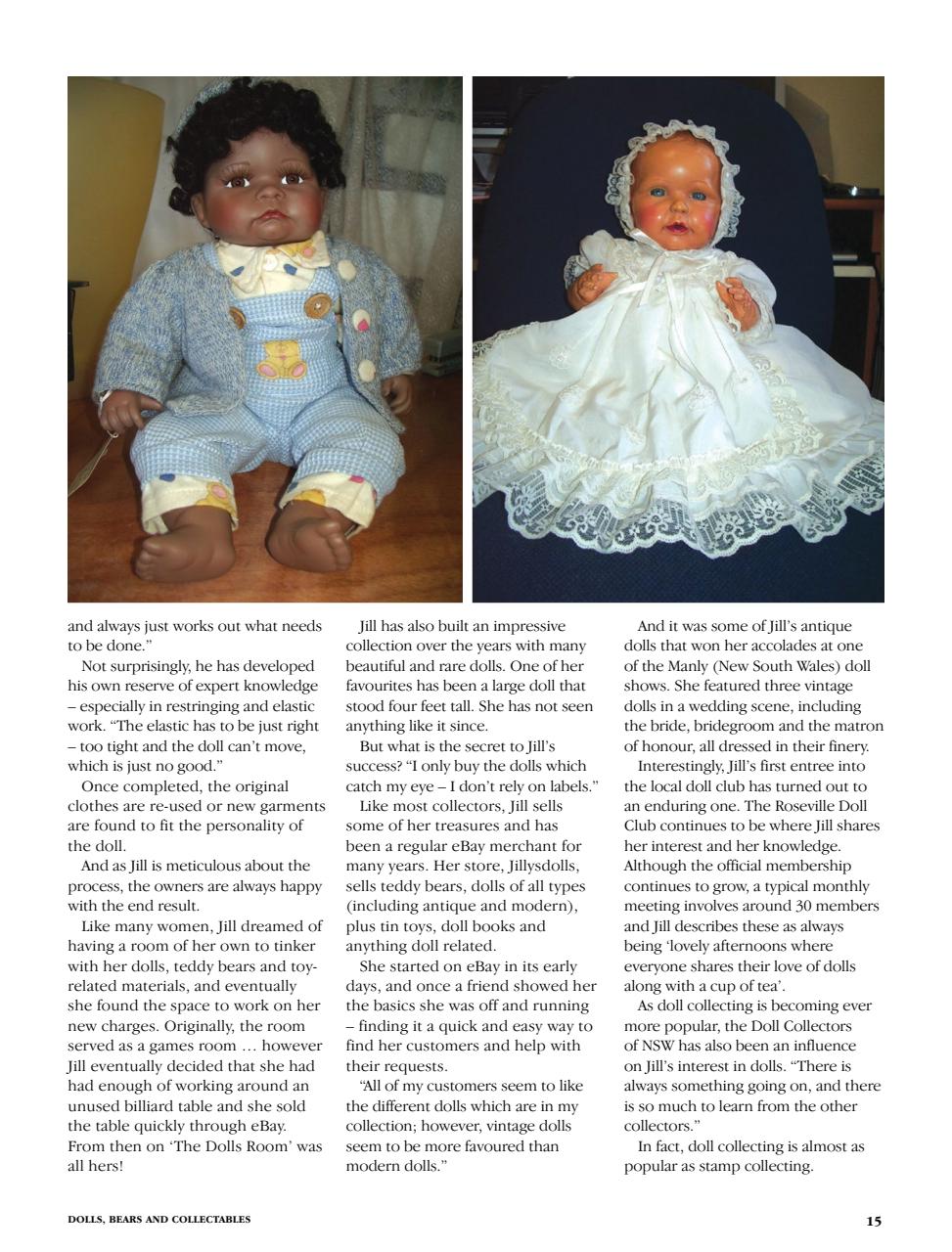 Dolls Bears & Collectables Preview Pages