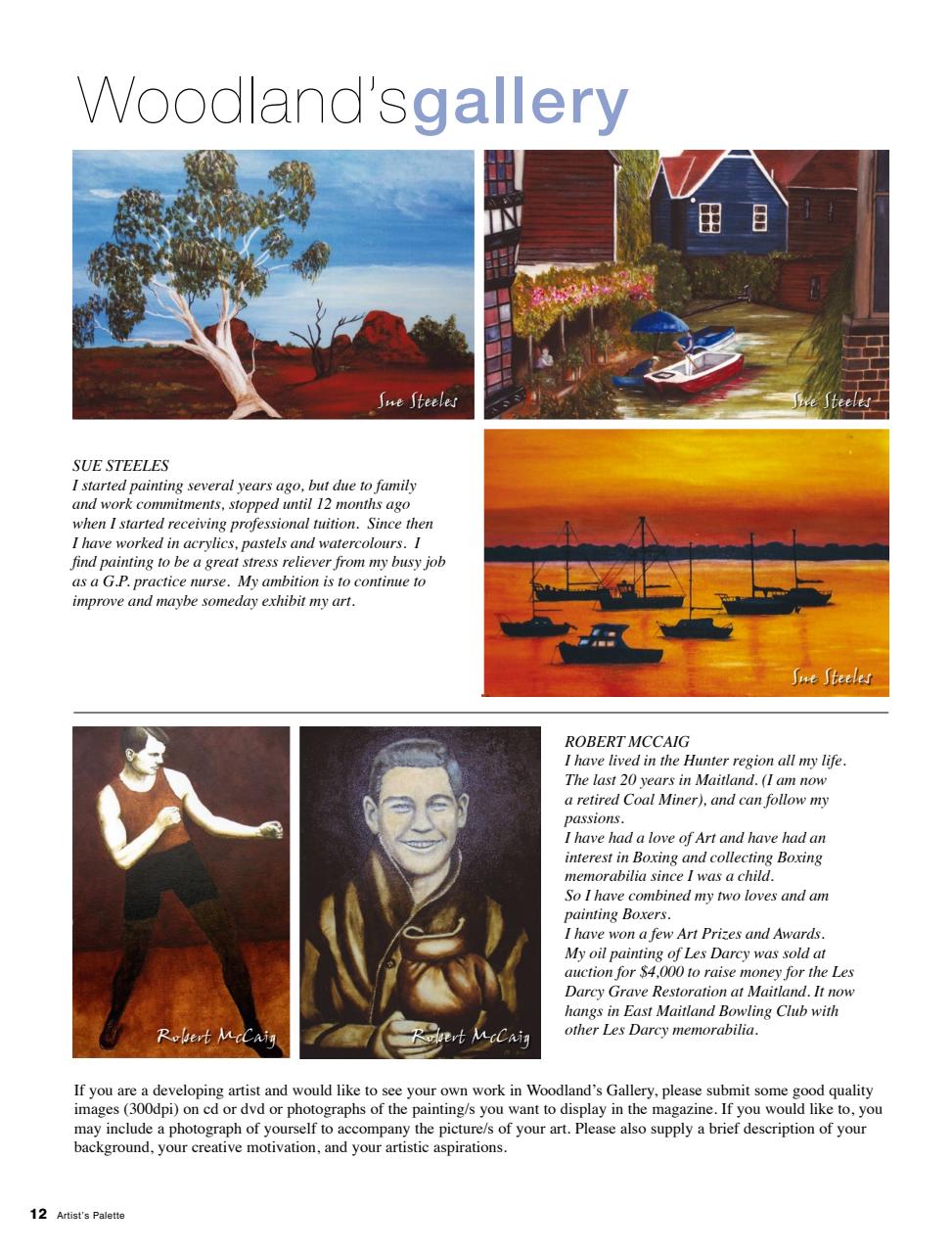 Artist's Palette Preview Pages