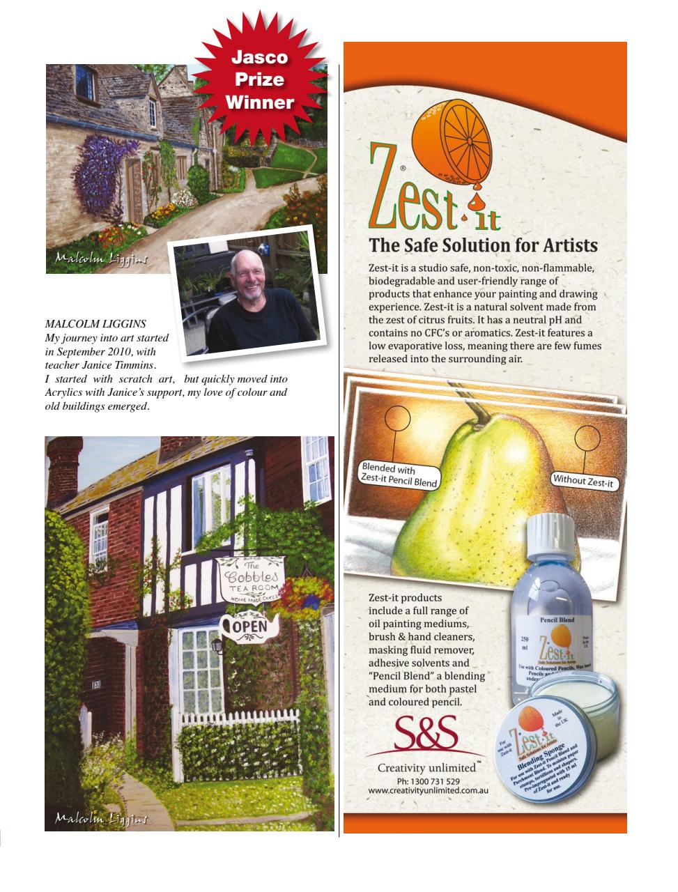 Artist's Palette Preview Pages