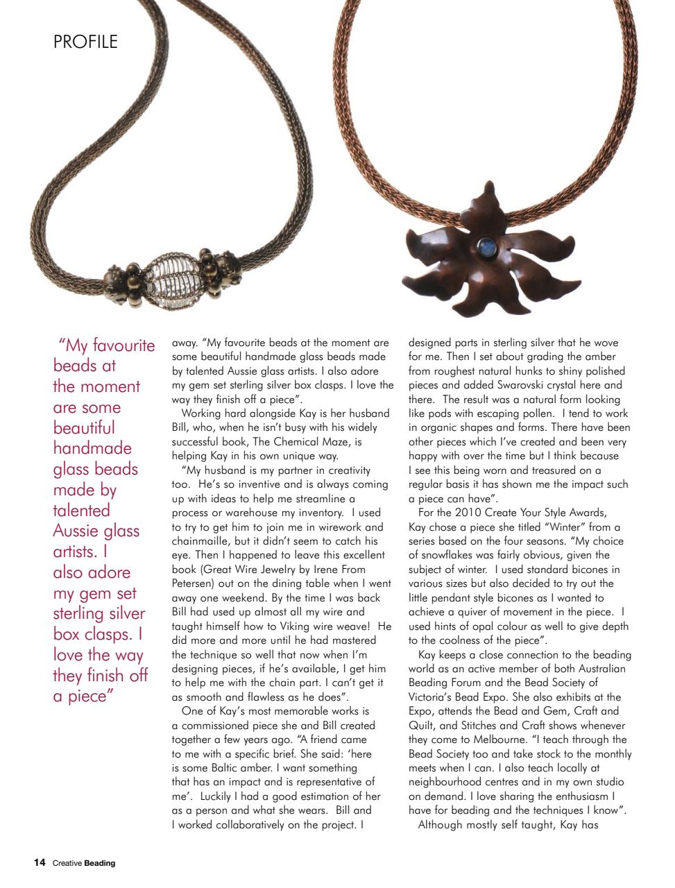 Creative Beading Preview Pages