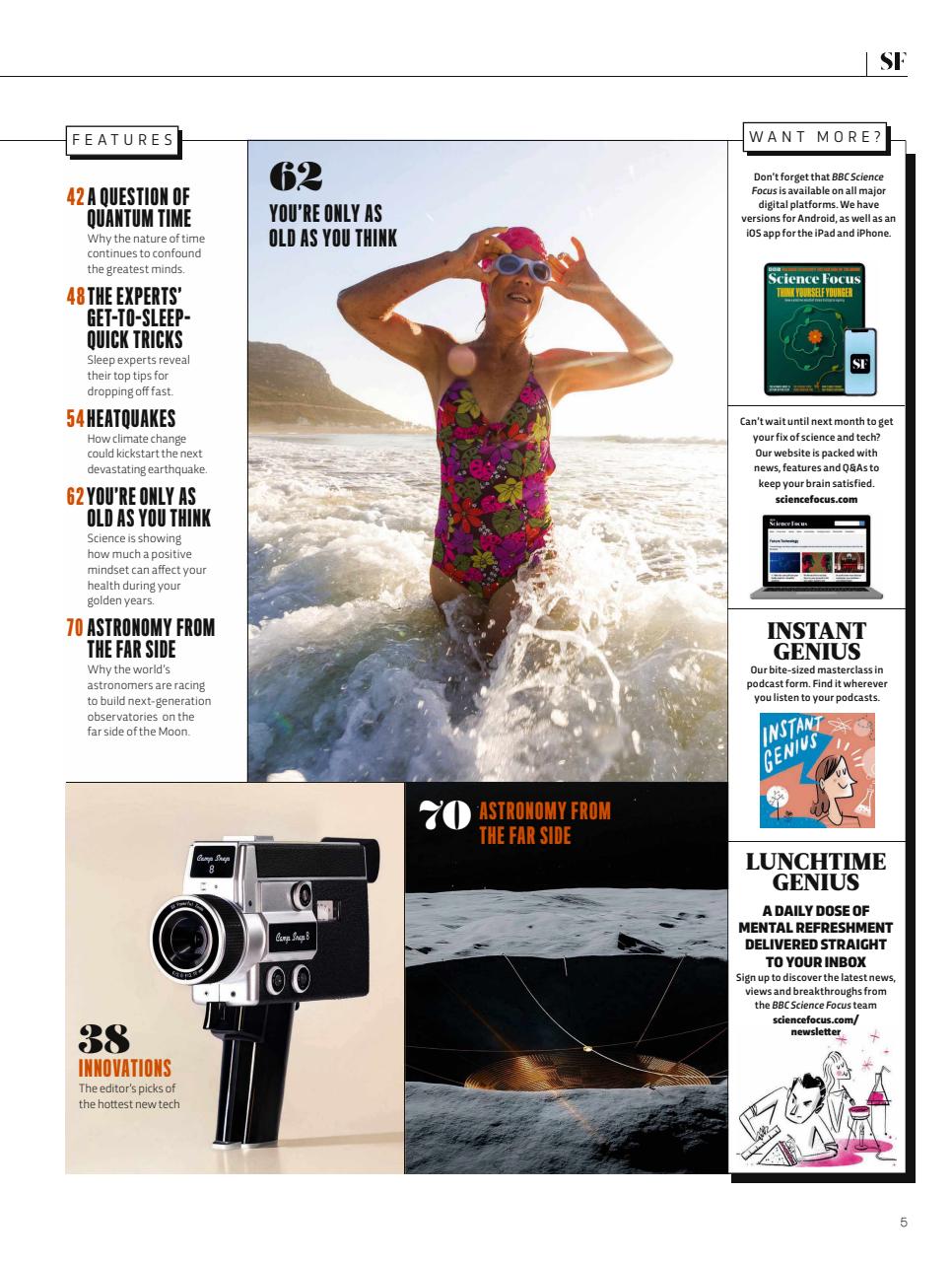 BBC Science Focus Magazine Preview Pages