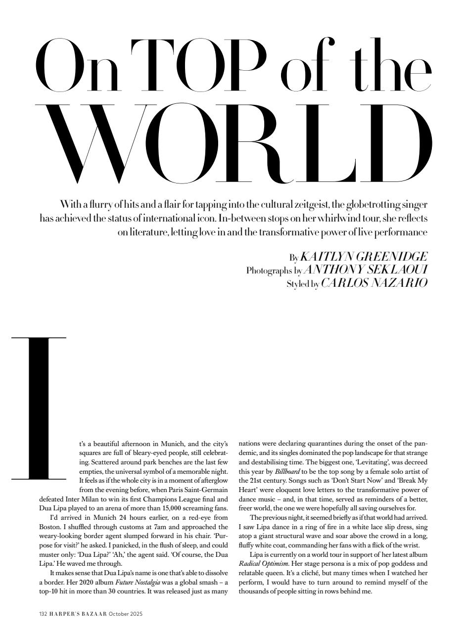 Harper's Bazaar Preview Pages