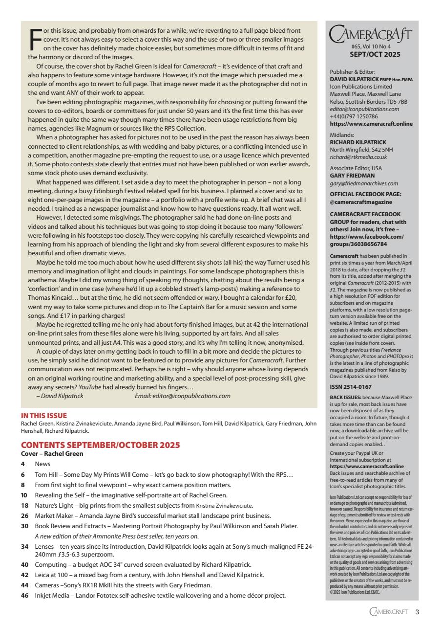 f2 Cameracraft Preview Pages