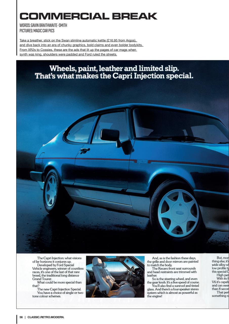 Classic Retro Modern Magazine Preview Pages