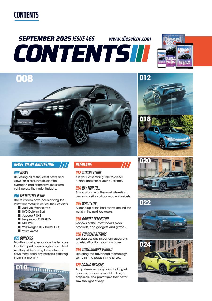 Diesel&EcoCar Magazine Preview Pages