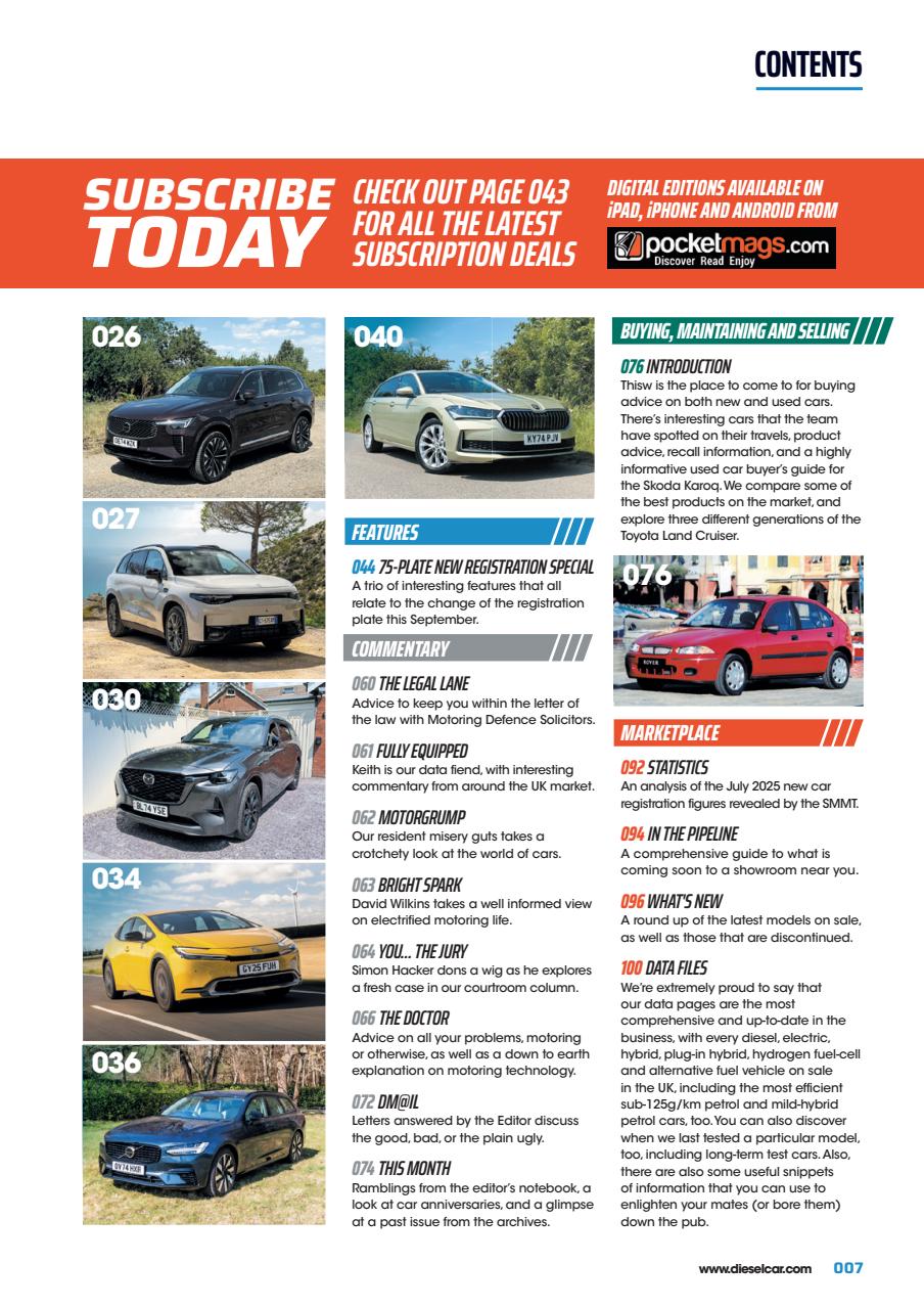 Diesel&EcoCar Magazine Preview Pages