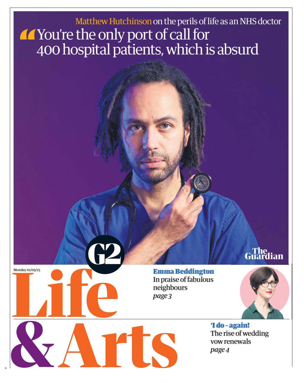 The Guardian Newspaper Preview Pages