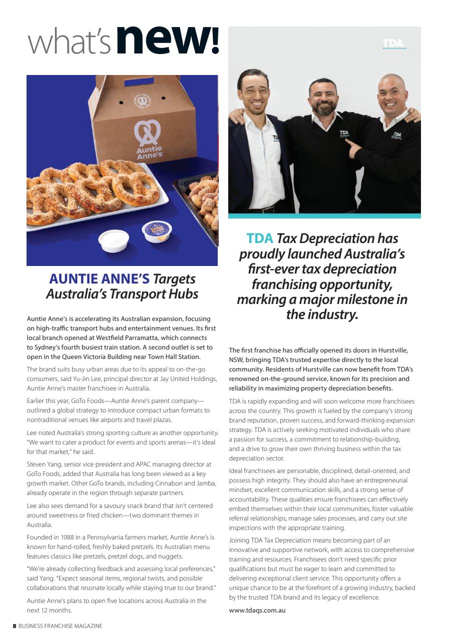 Business Franchise Australia&NZ Preview Pages