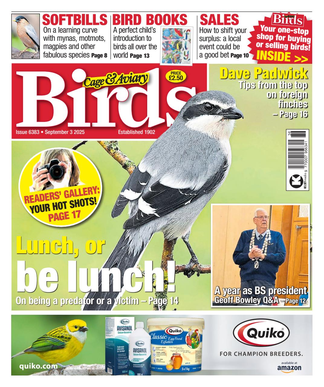 Cage & Aviary Birds Preview Pages