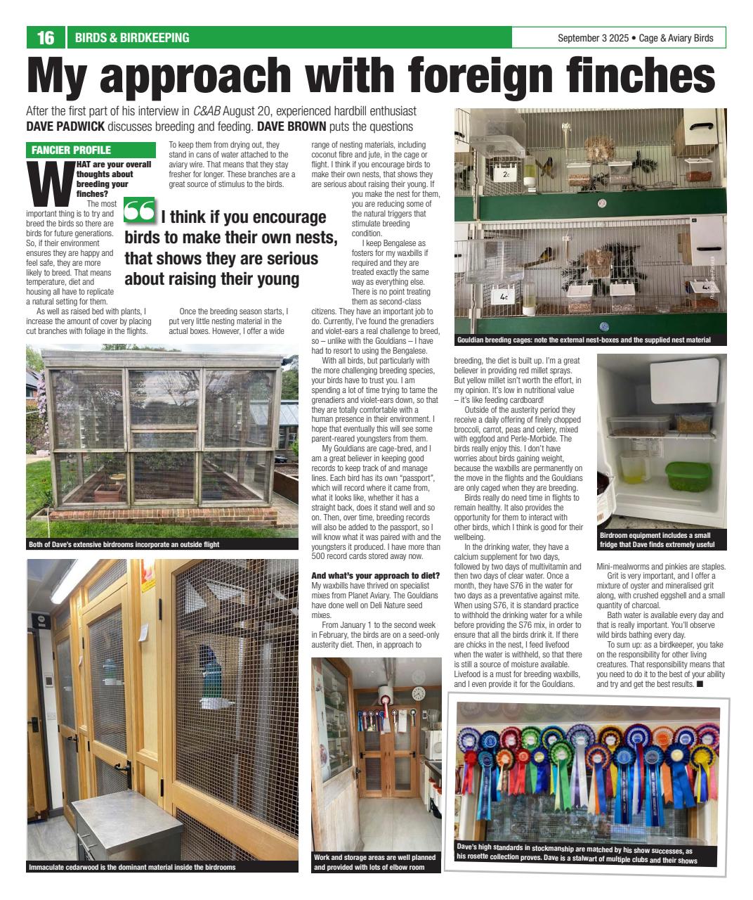 Cage & Aviary Birds Preview Pages