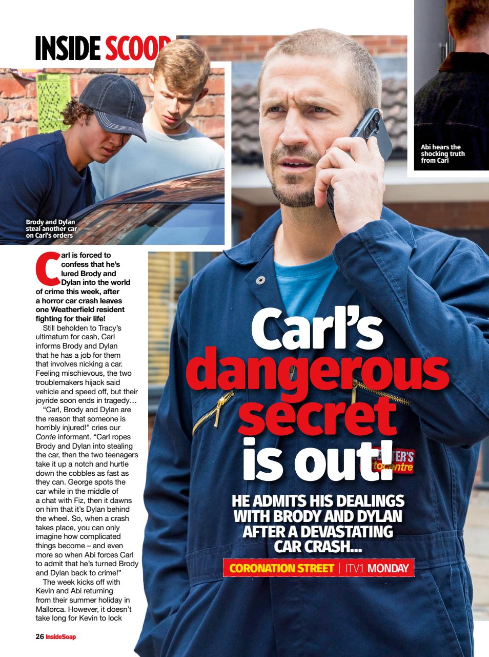 Inside Soap Preview Pages