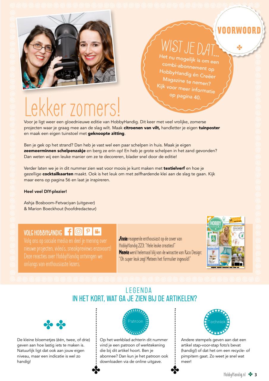 HobbyHandig Preview Pages