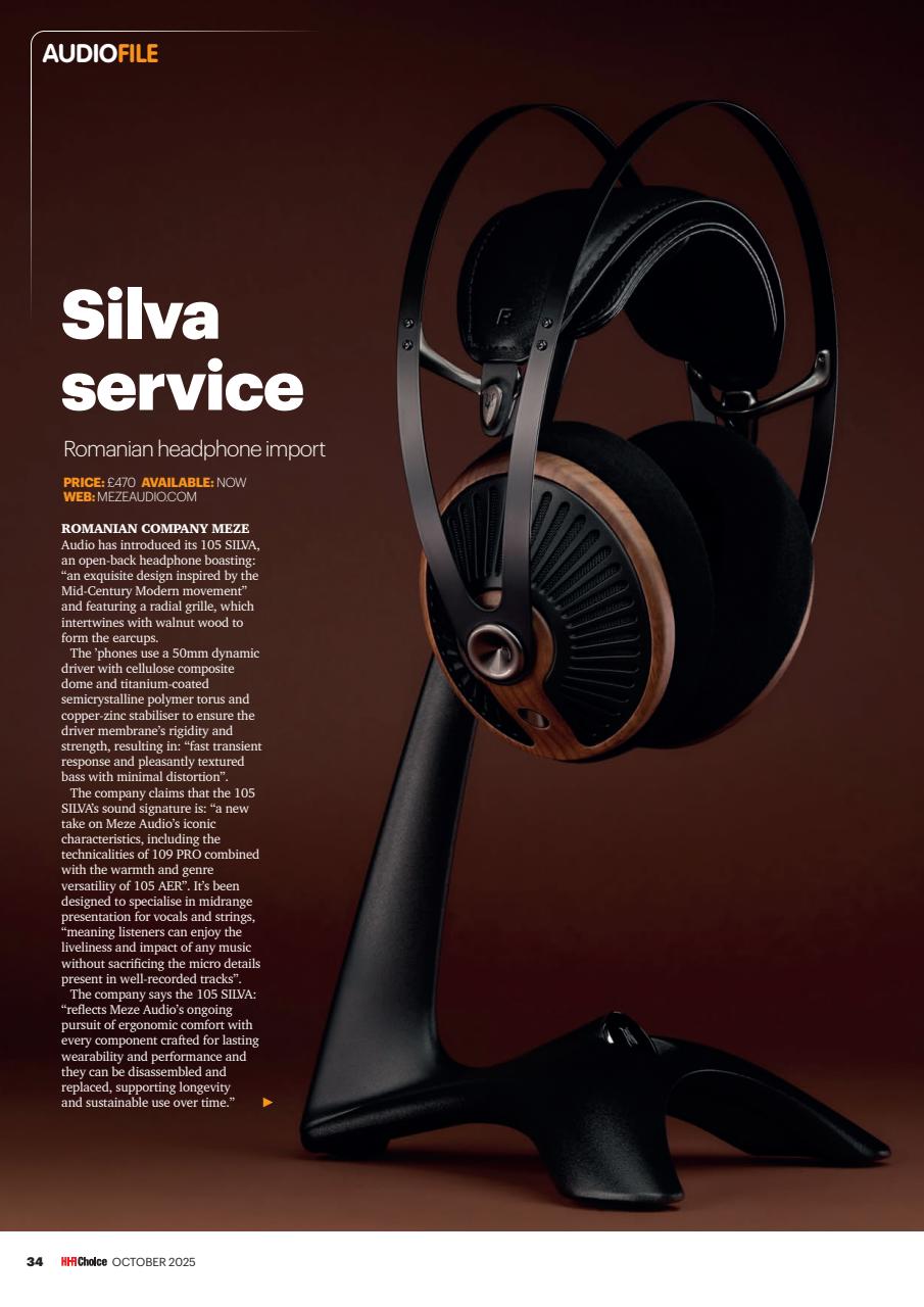 Hi-Fi Choice Preview Pages