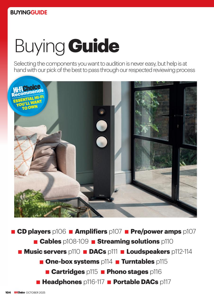 Hi-Fi Choice Preview Pages