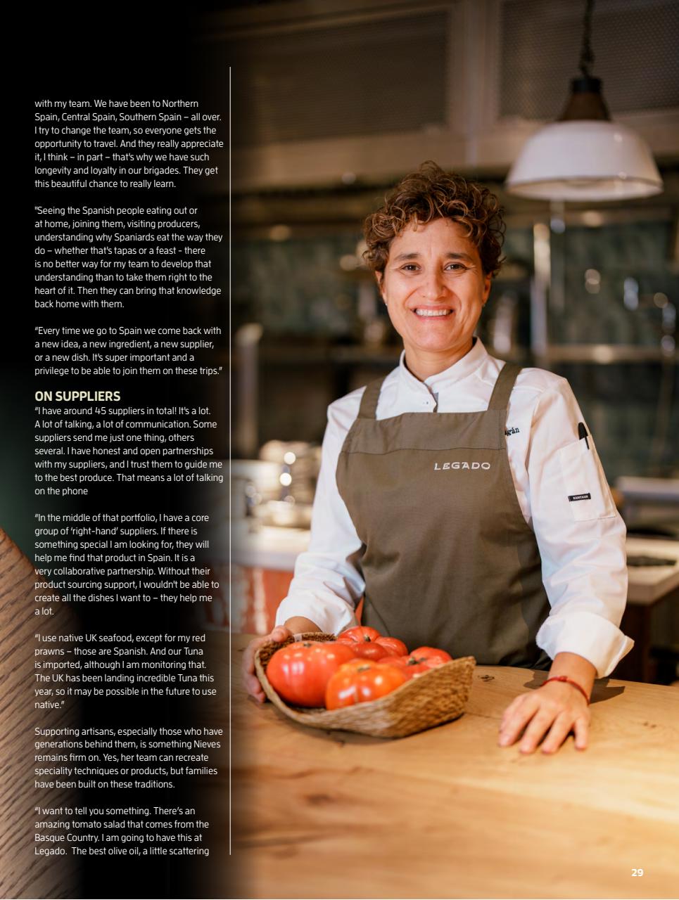 Chef & Restaurant Magazine Preview Pages