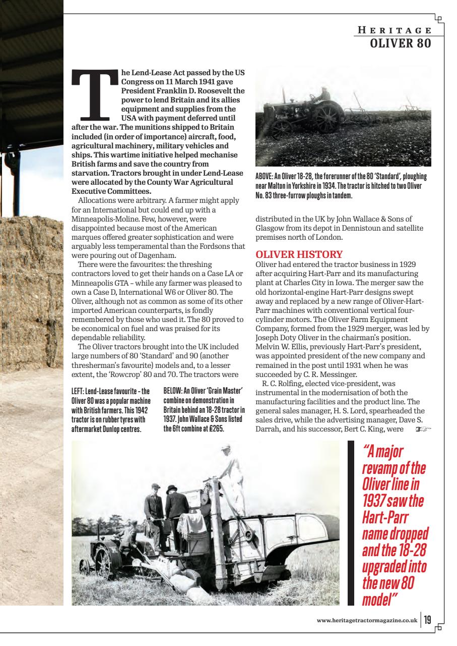 Classic Tractor Preview Pages