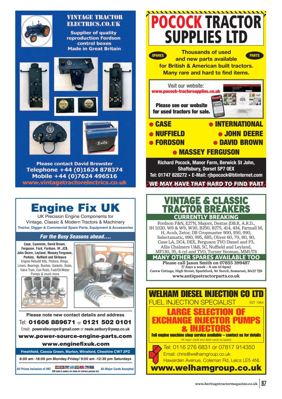 Classic Tractor Preview Pages