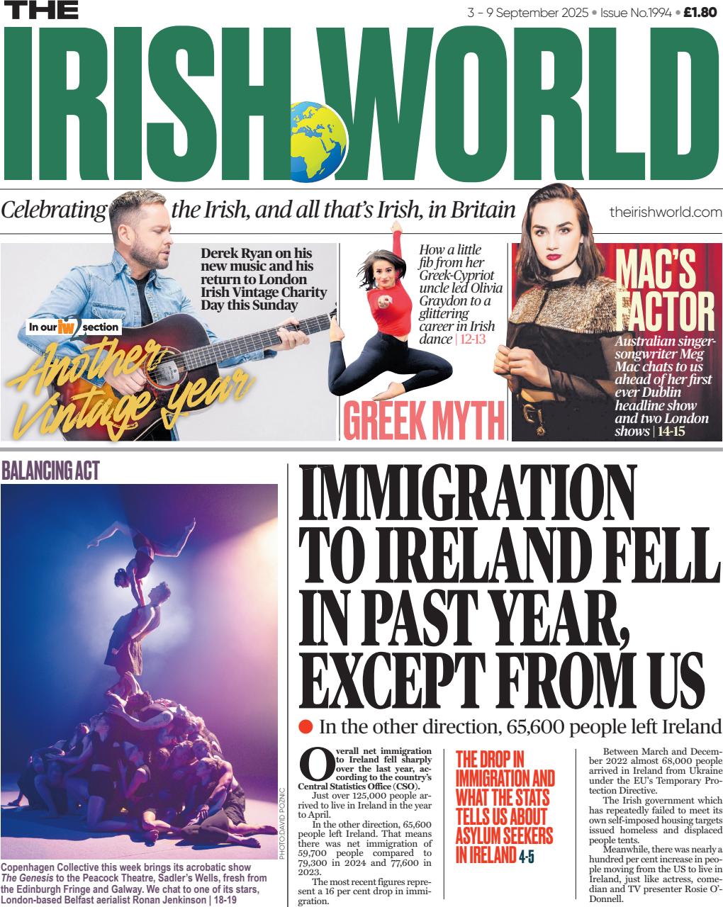 Irish World Preview Pages