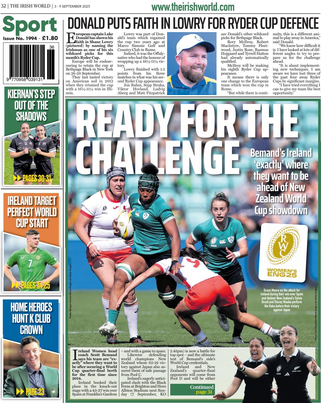 Irish World Preview Pages