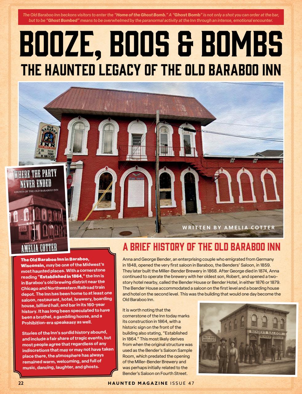 Haunted Magazine Preview Pages