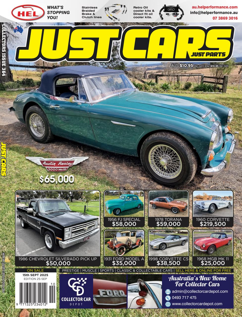 JUST CARS Preview Pages