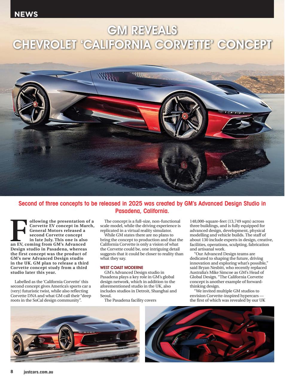 JUST CARS Preview Pages