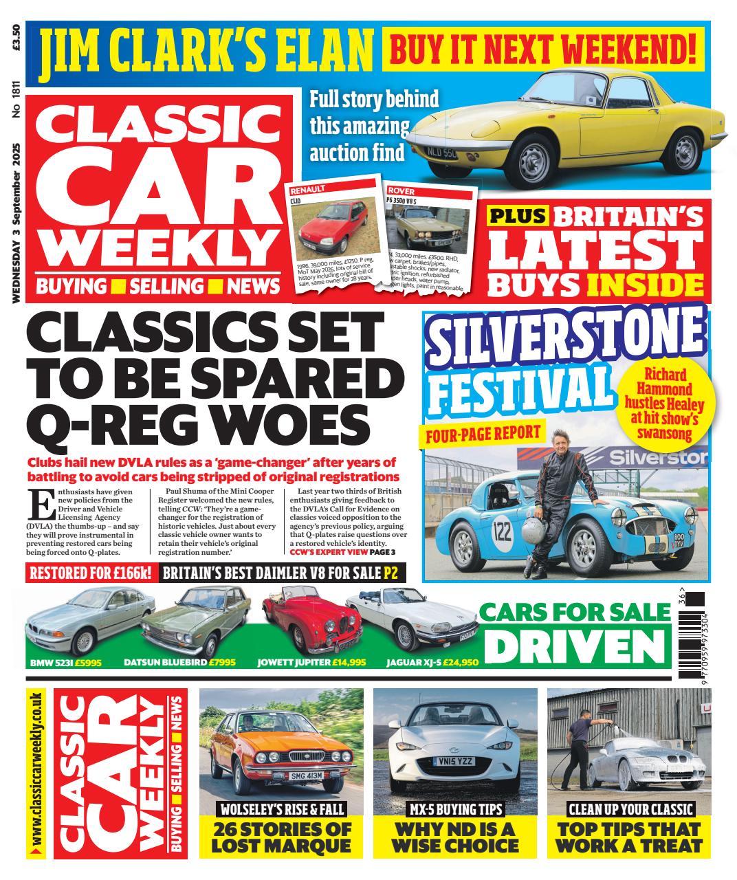 Classic Car Weekly Preview Pages