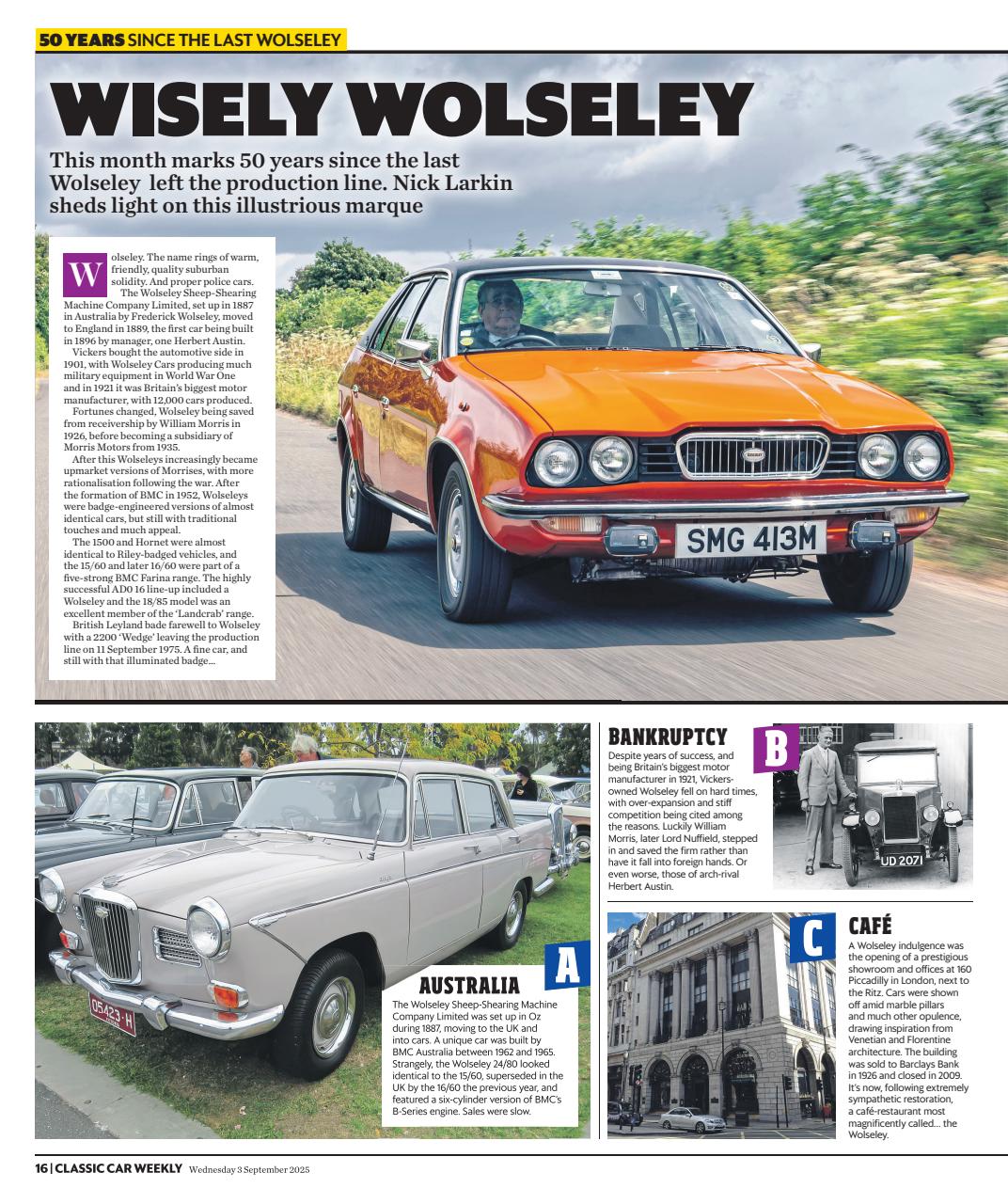 Classic Car Weekly Preview Pages